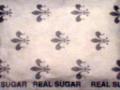 A sugar packet