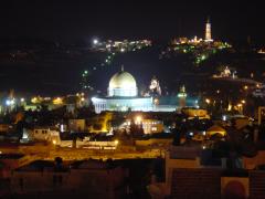Nighttime Dome of the Rock
