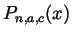 $ P_{n,a,c}(x)$